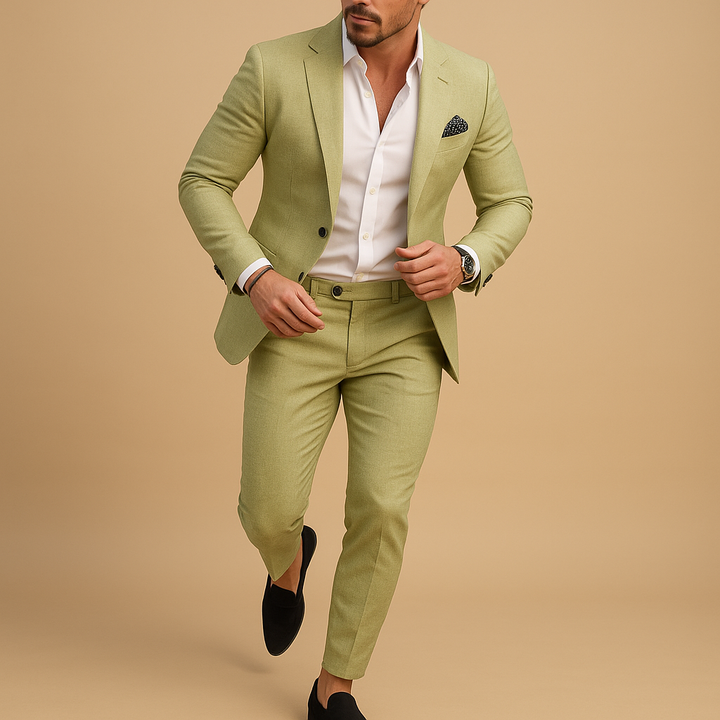 Slim Fit Herrenanzug mit Blazer und Hose für formelle Anlässe | Michael