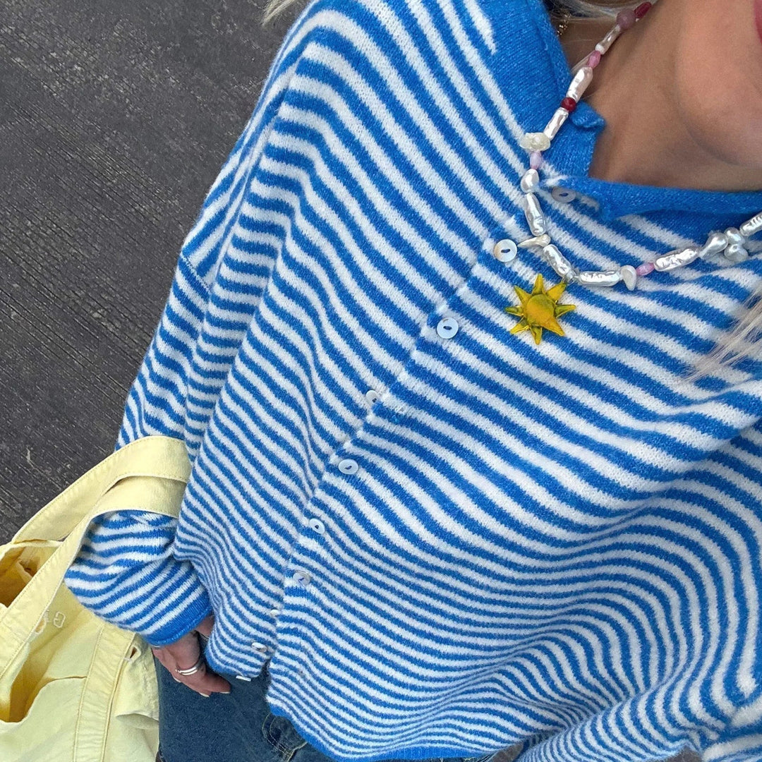 Sofia | Gestreifter Cardigan