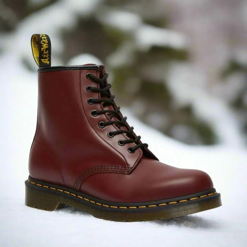 Marten | Bottes unisexe à lacets avec semelle crantée