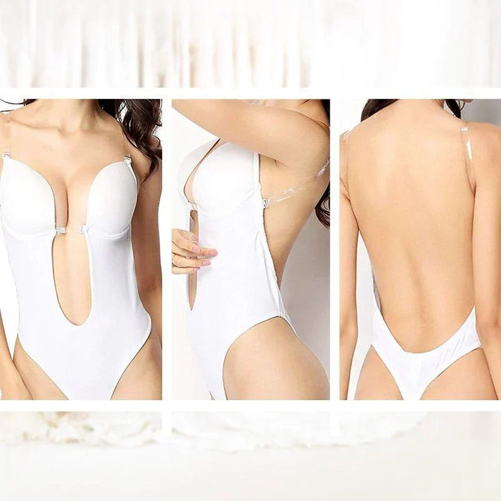 Combinaison sculptante dos nu pour femme – Body de maintien sans coutures