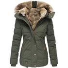 Tommy | Damenjacke mit Kragen und Pelz