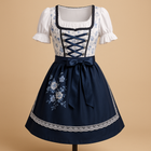 Traditionelles Oktoberfest-Kleid mit Spitzen-Details für Damen | Christy
