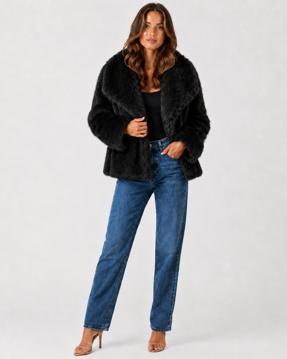 VESTE EN FOURRURE VALENCIA