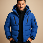 Wasserdichte Winterjacke mit warmem Futter für Herren | Joris