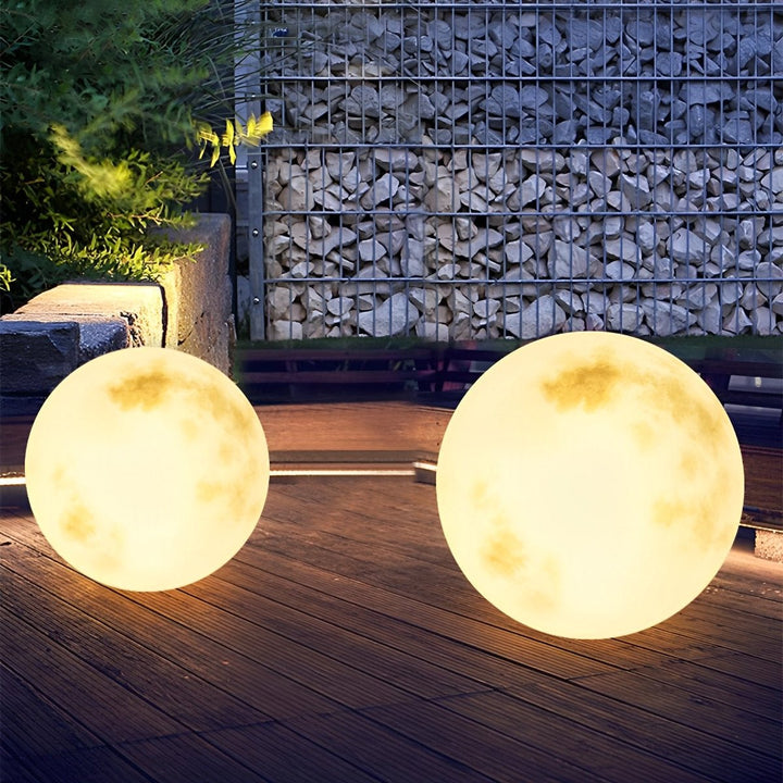 Solar Garden Light Moon Sphere | LED 3000K | IP67 | Outdoor Floor Lamp