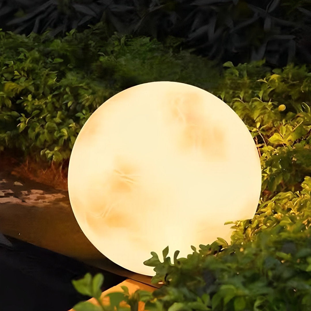 Solar Garden Light Moon Sphere | LED 3000K | IP67 | Outdoor Floor Lamp