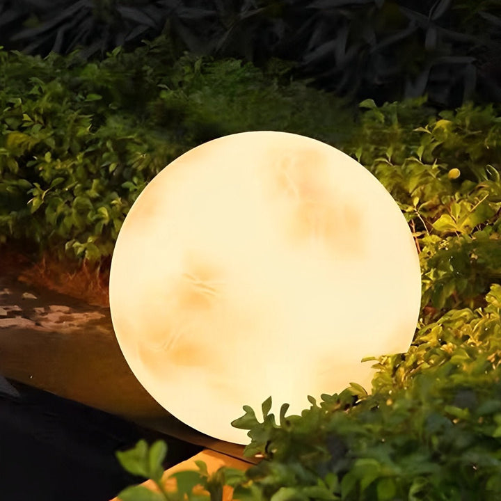 Solar Garden Light Moon Sphere | LED 3000K | IP67 | Outdoor Floor Lamp