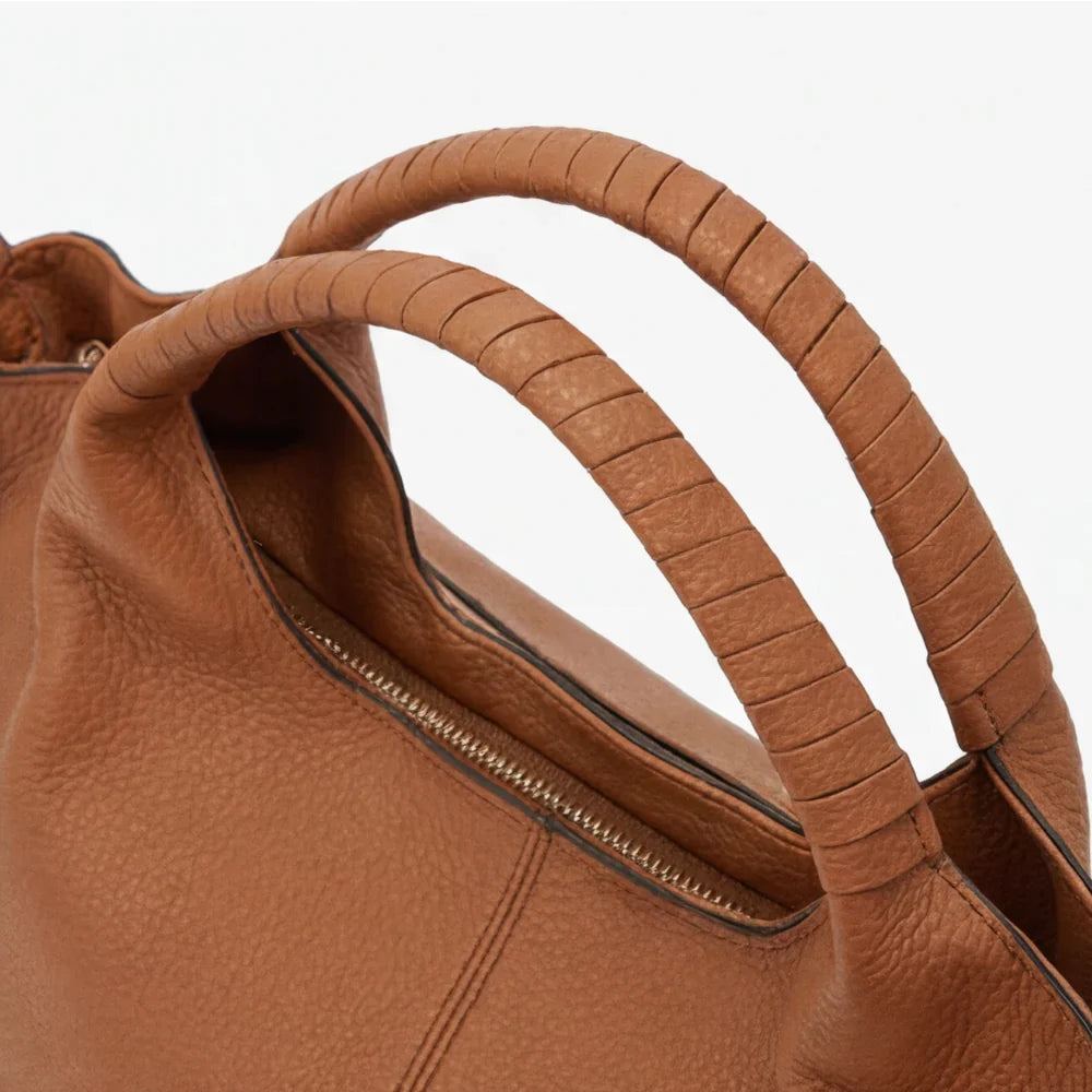 Damen Hobo Tasche | Leder Schulter-Crossbody