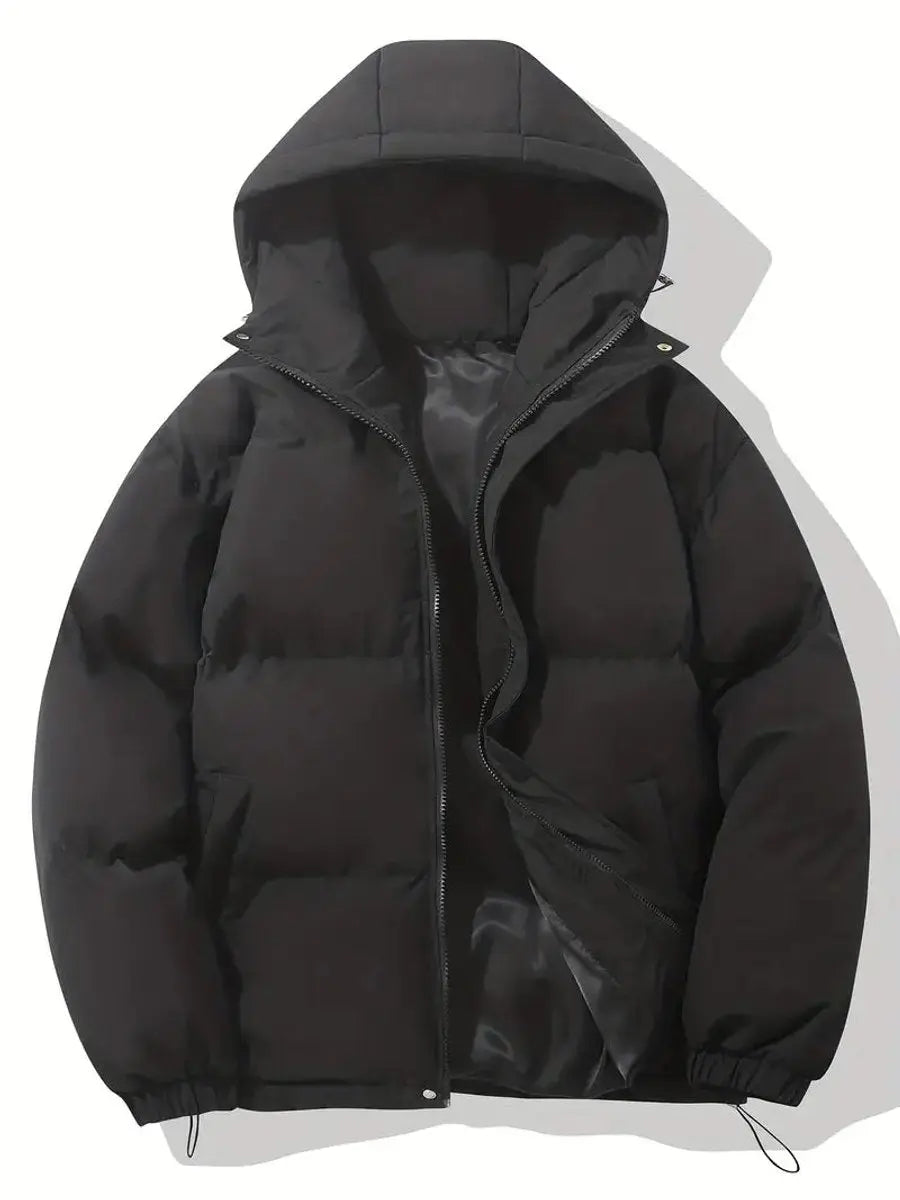 Grace | Damen Kapuzen-Puffer Winterjacke mit Reißverschluss