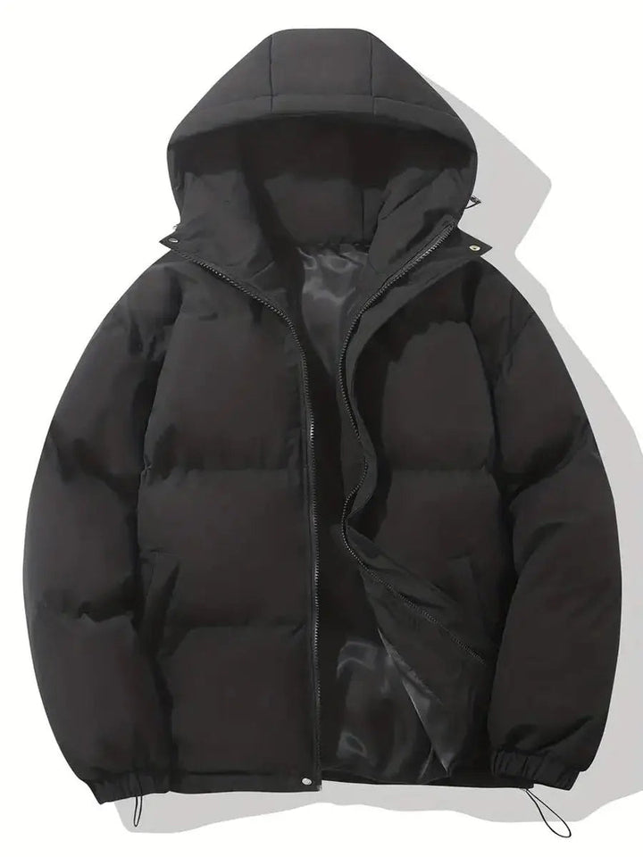 Grace | Damen Kapuzen-Puffer Winterjacke mit Reißverschluss