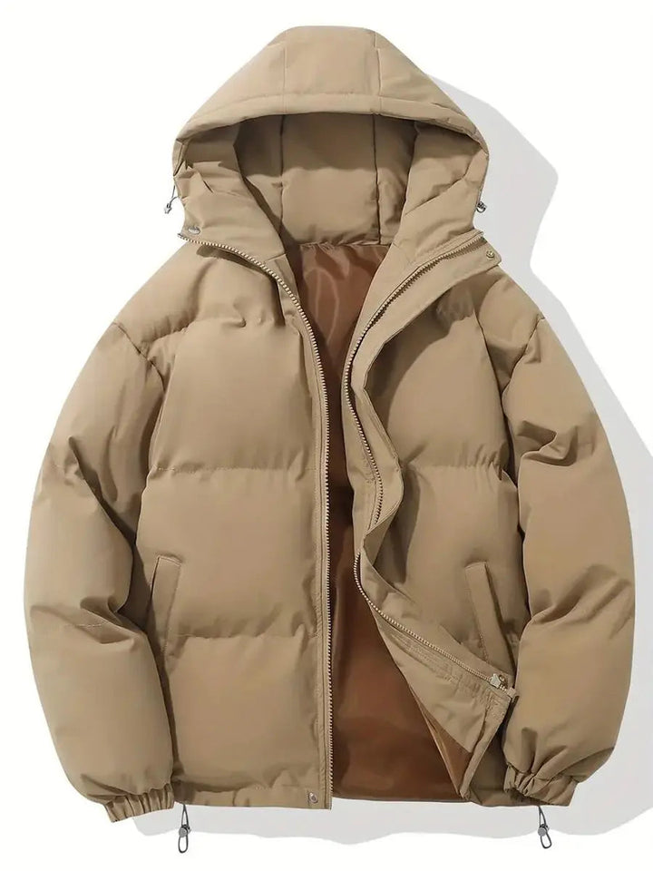 Grace | Damen Kapuzen-Puffer Winterjacke mit Reißverschluss