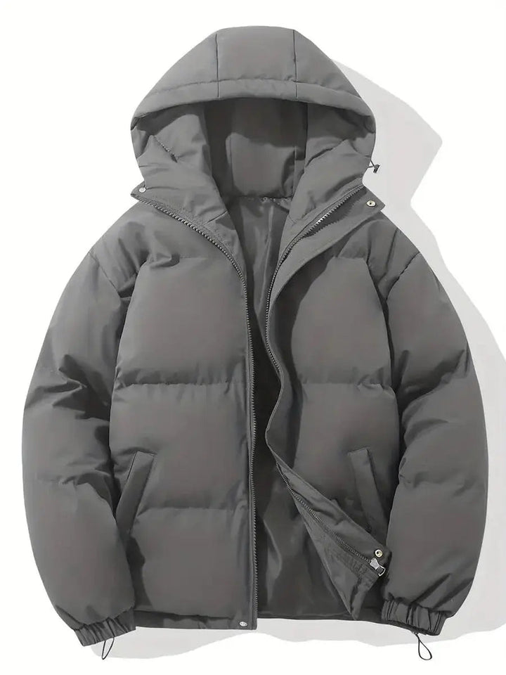Grace | Damen Kapuzen-Puffer Winterjacke mit Reißverschluss
