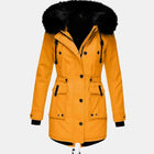 Aria | Damen Parka mit dickem Kunstfell und Kapuze